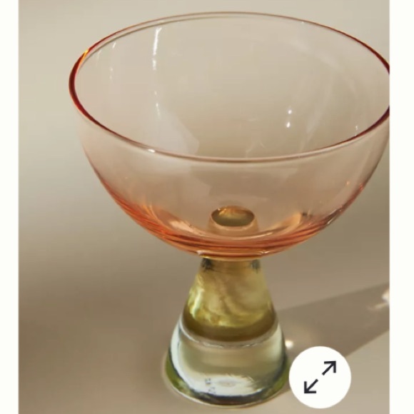 Anthropologie Coupe Glass New With Tag - Picture 3 of 10